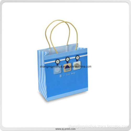 Customized Color Paper Shopping Bags (PB002)